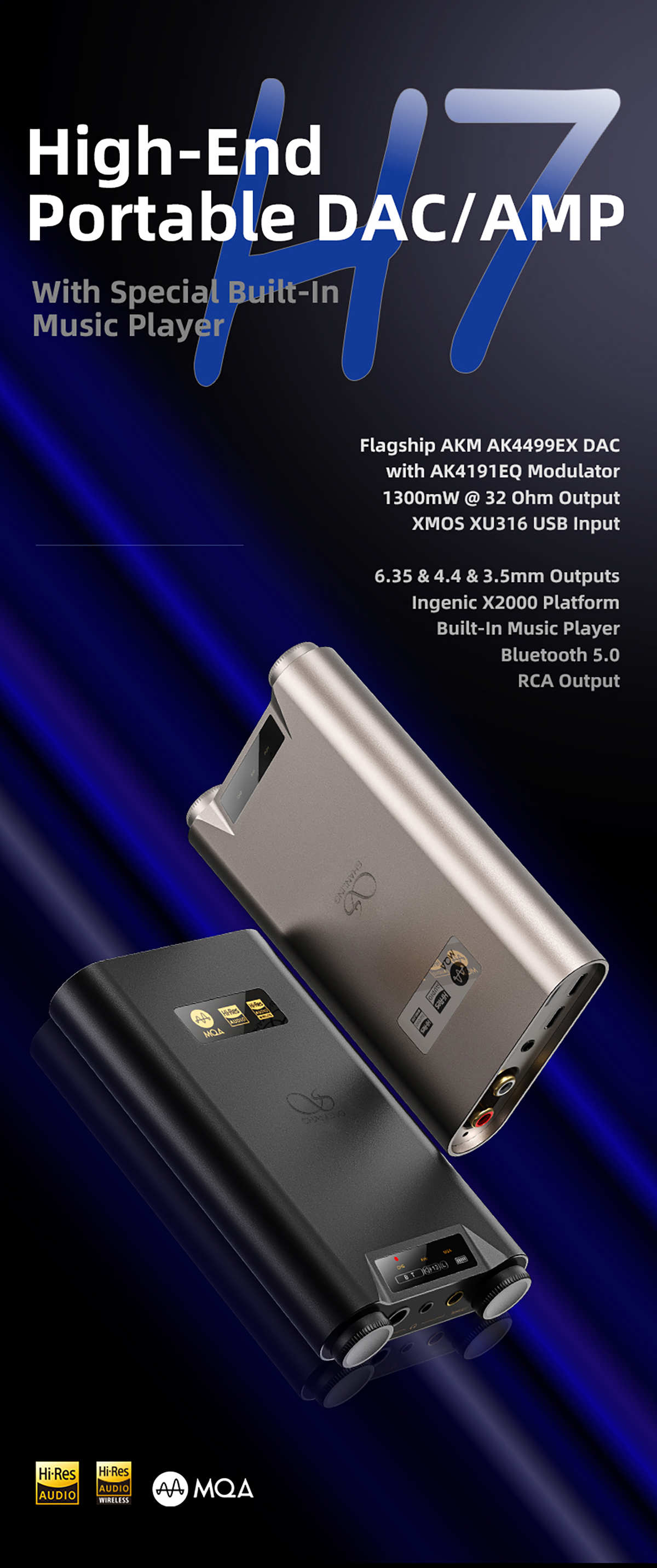 Amp-H7 - Buy Product on Shanling